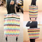 Foldable green shopping bag