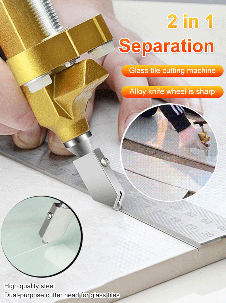 EaseCut – Effortless cutting of glass and tiles in seconds!