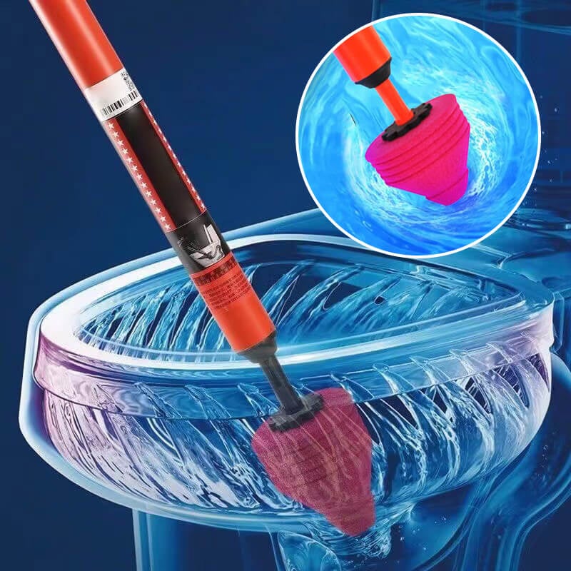 LuxoFlush High Pressure Toilet Plunger | Powerful plunger for quick and effective cleaning