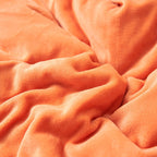 Solid thick double-sided velvet cube blanket