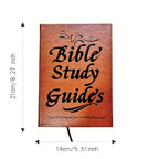 Faith Journal for Daily Scripture Reflection | Guided Prompts | Durable Eco-Friendly Paper