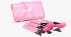 24-piece Pink Glory Brush Set with free case