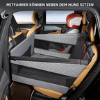 Waterproof Dog Mattress with Memory Foam for Safe & Comfortable Car Protection