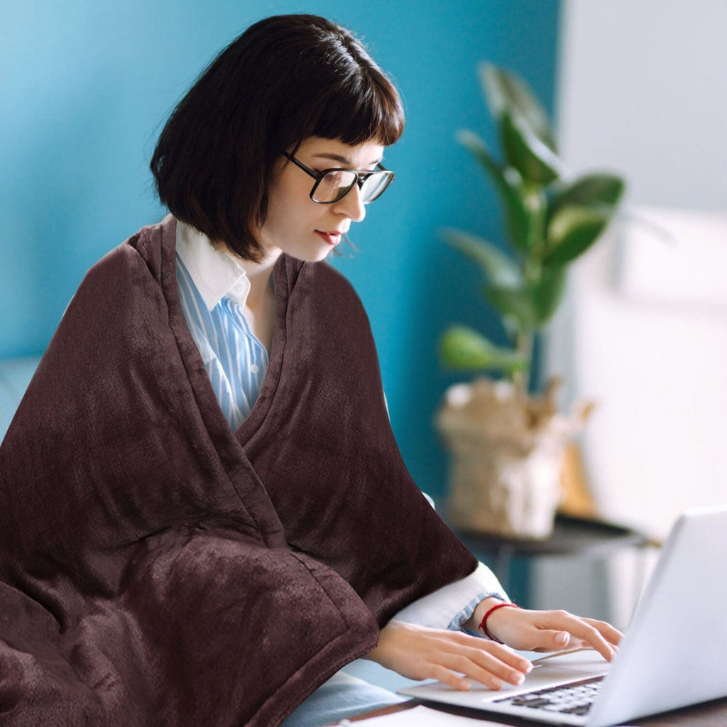 Electric Heated Flannel Blanket - CozyHeat
