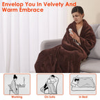 Electric Heated Flannel Blanket - CozyHeat
