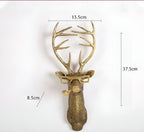 Elegant Animal Wall Hooks - Multifunctional Decorative Storage Solution