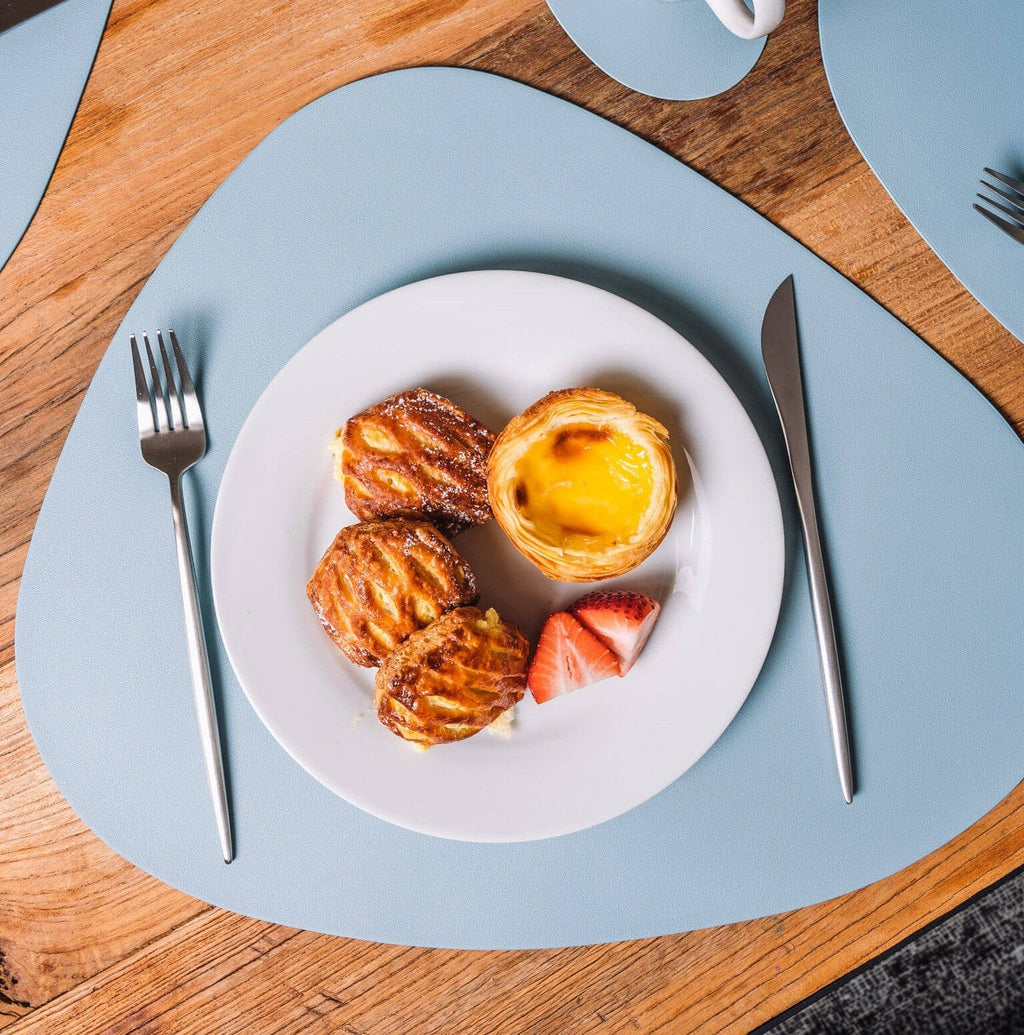 Luxury Leather Placemat and Coaster Set