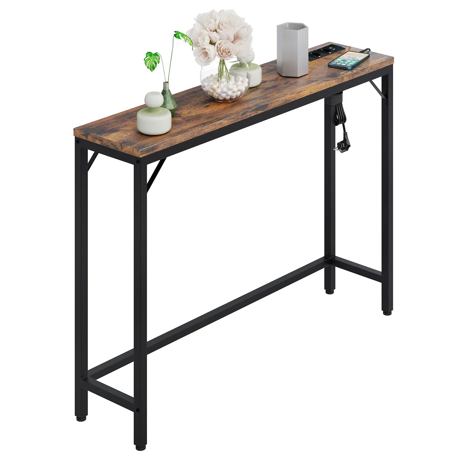 Designer Sideboard with Tempered Glass