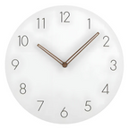 Wooden Minimalist Silent Wall Clock