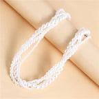 Elegant Pearl Embrace Layered Choker Necklace