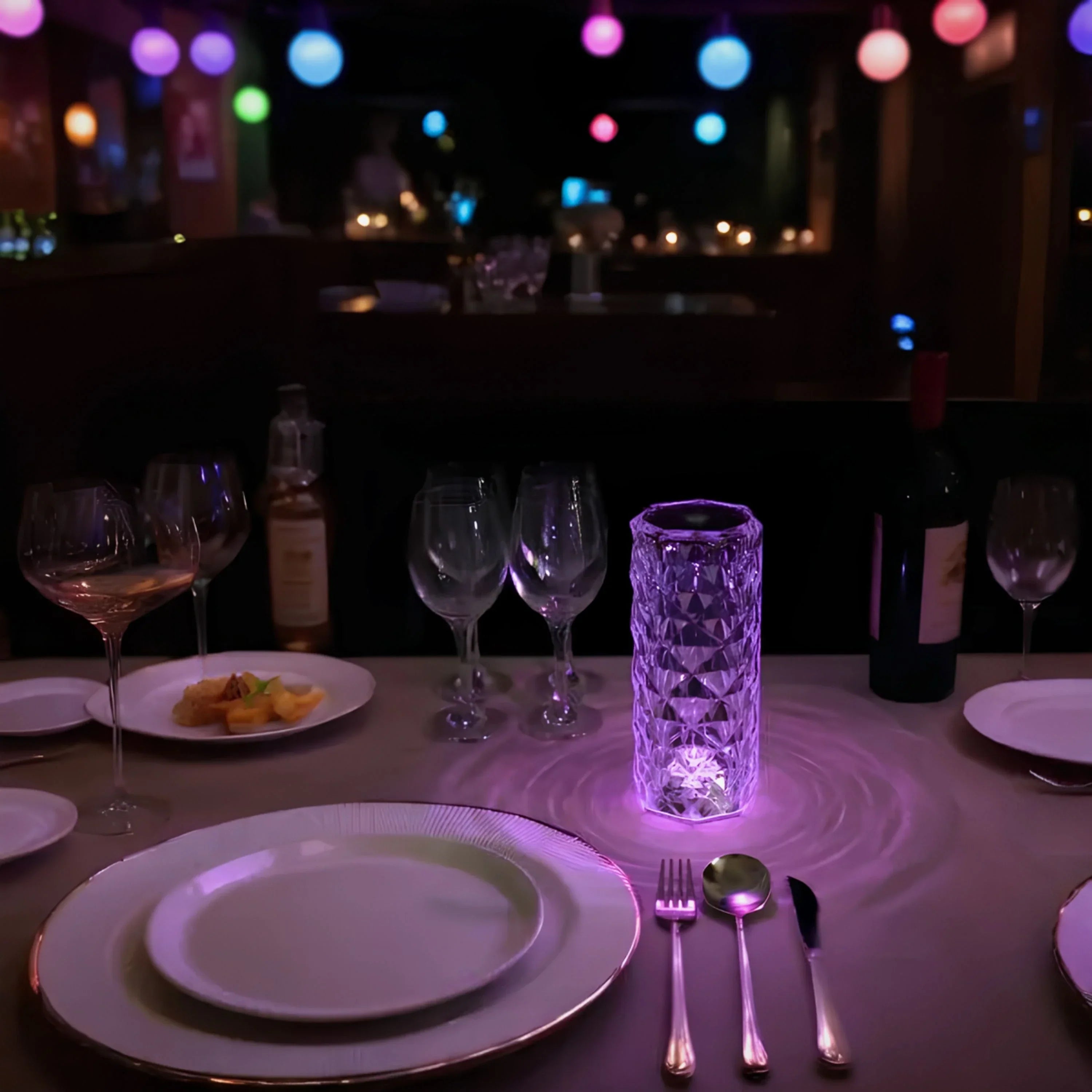 Acrylic Touch Sensor Table Lamp