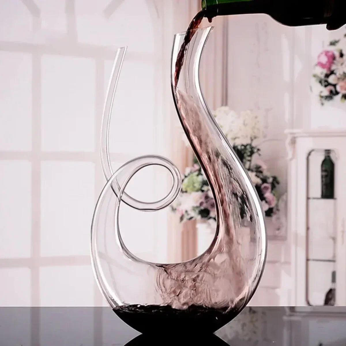 Exclusive Wine Decanter Made of Pure Lead-Free Crystal