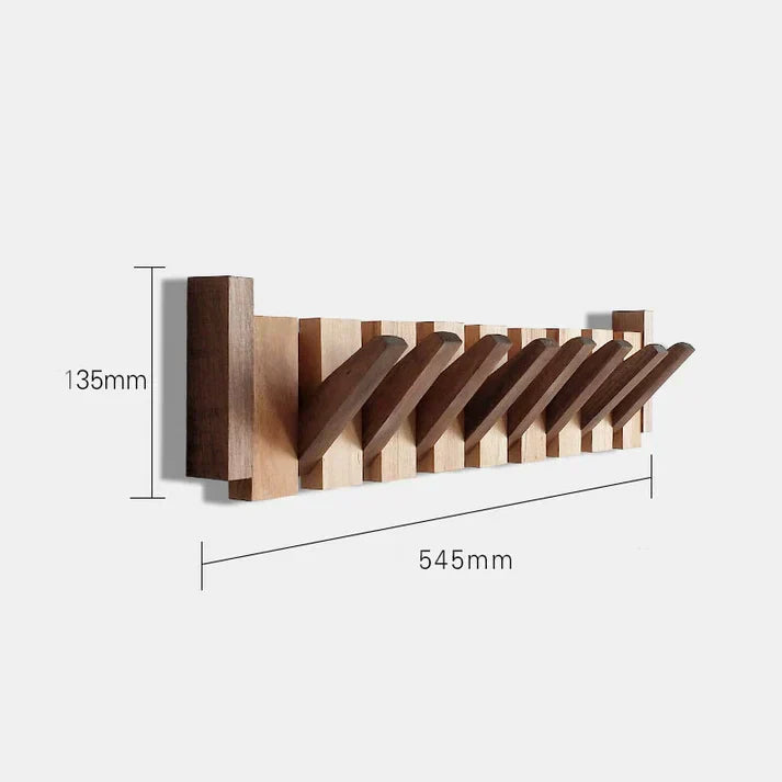 Wooden Piano Style Coat Rack - Melodia