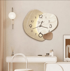 Minimalist wall clock with luxurious design