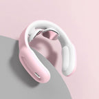 Electric neck massager with heat function for pain relief