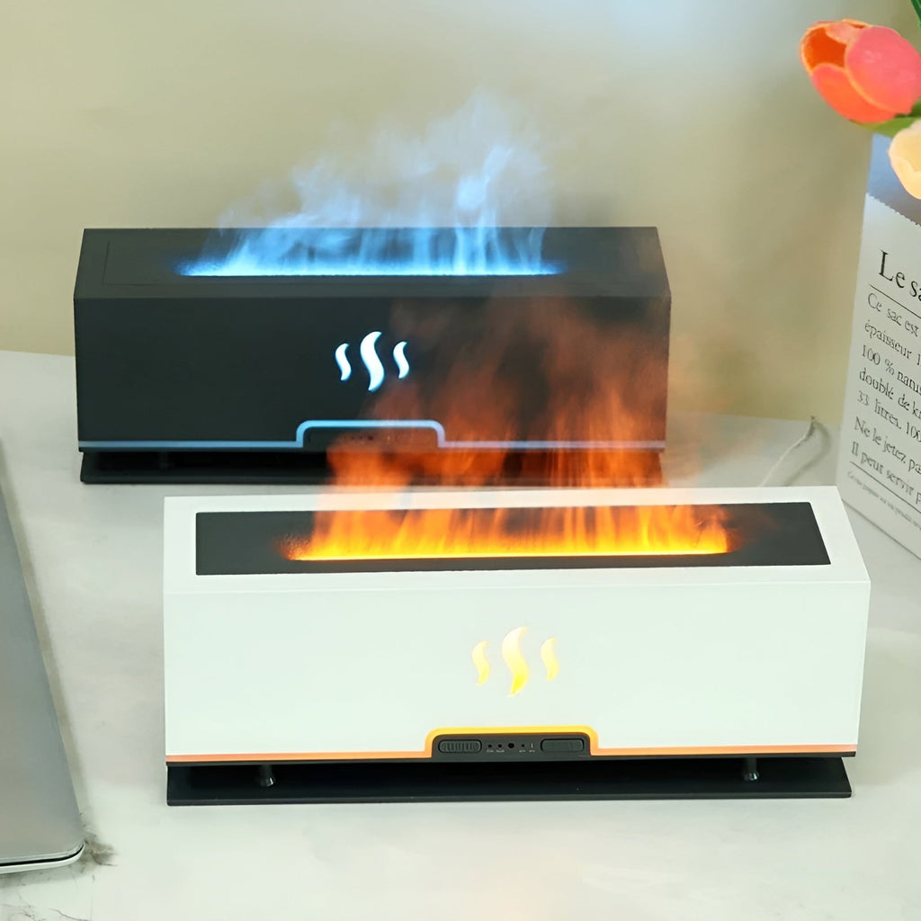 AtmosphereMist 3-in-1 Humidifier with Flame Light and Aroma
