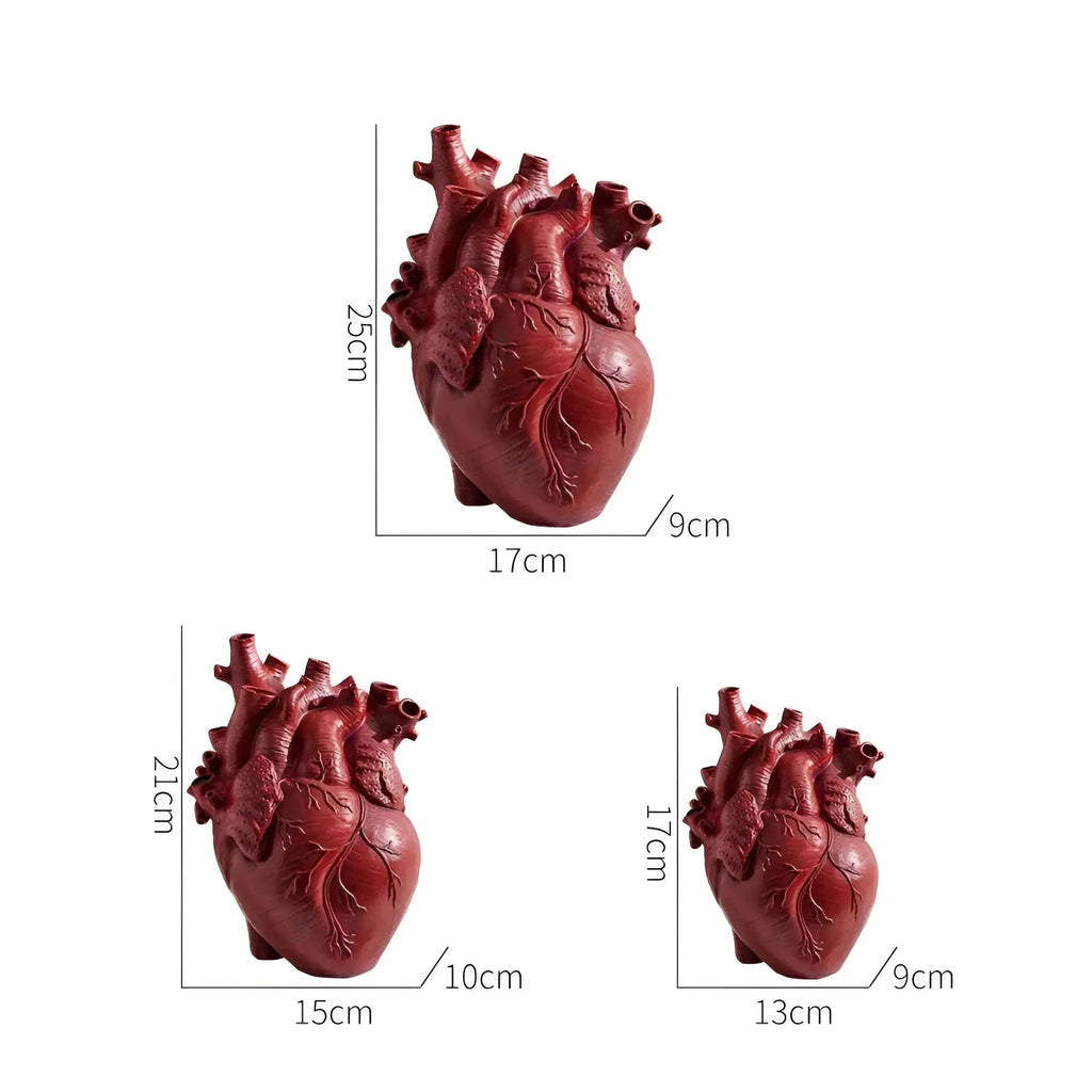 Elena Heart-Shaped Vase – Greek-Inspired