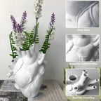 Elena Heart-Shaped Vase – Greek-Inspired