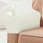Stretch Armrest Covers – Spandex Covers for Chairs & Armchairs, Set of 2, Bordeaux
