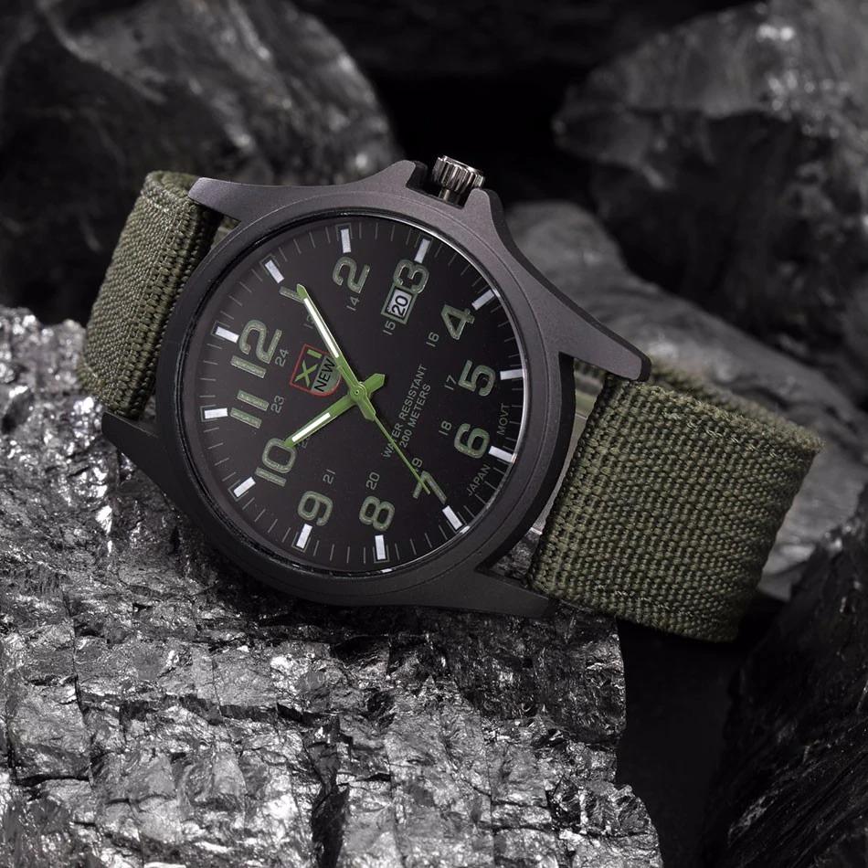 Tactical Men's Watch AdventureTime – Shock Resistant with LED