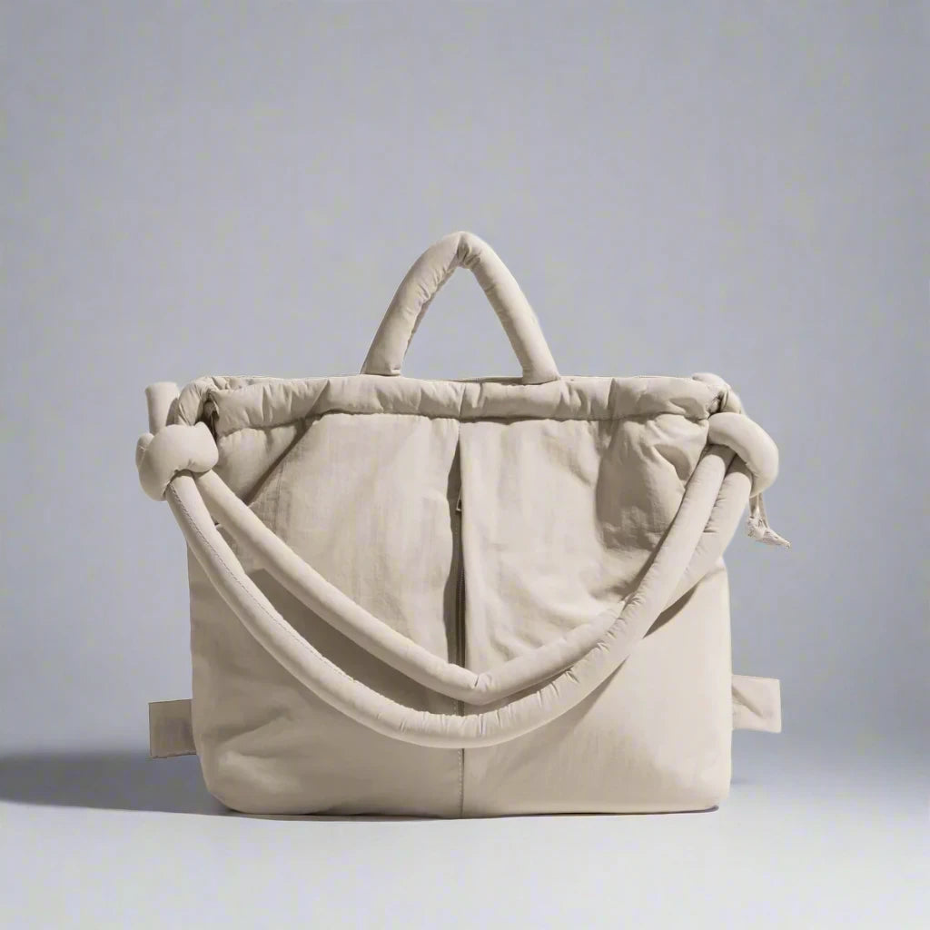 Riva Puffer Handbag – Stylish Carry Bag with Shoulder Strap