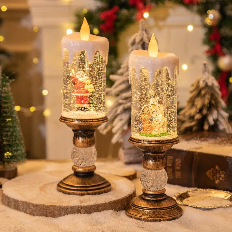 Christmas Lights Festive Led Candle Decoration
