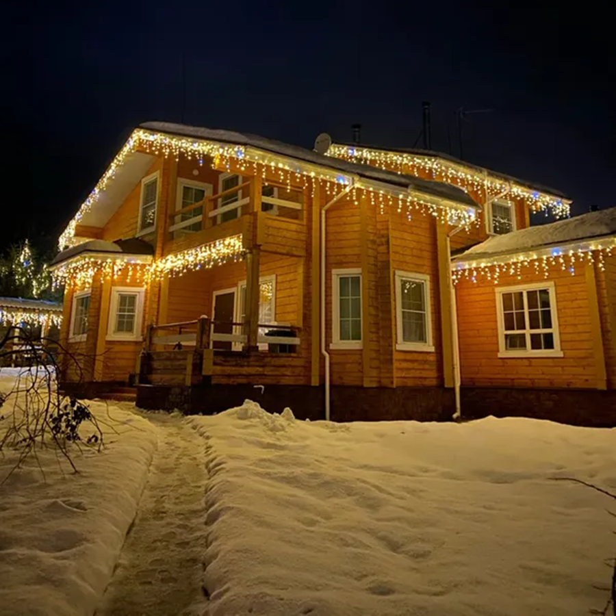 Fairy Lights Outdoor Icicle LED Christmas Decorations