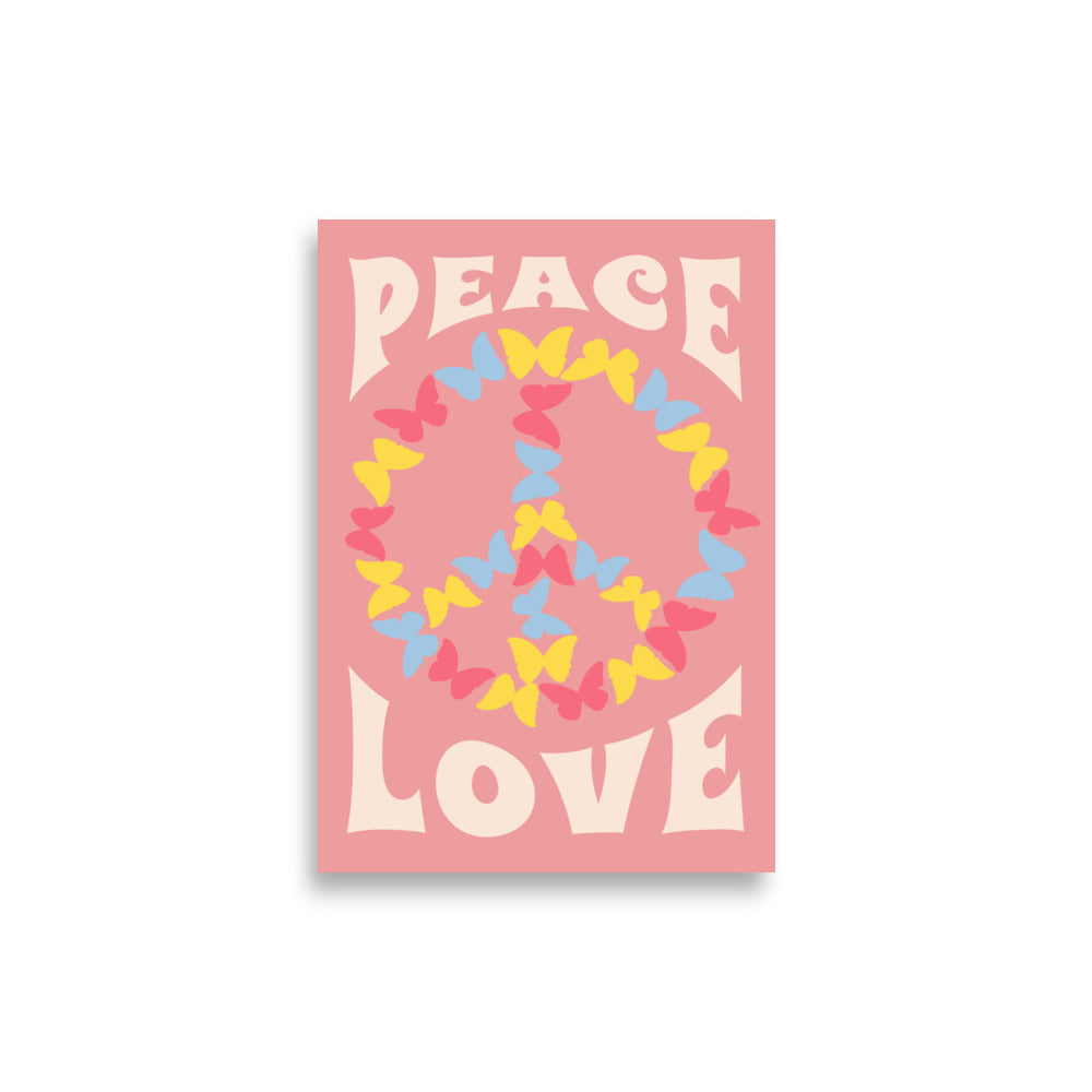 Peace Love Butterfly