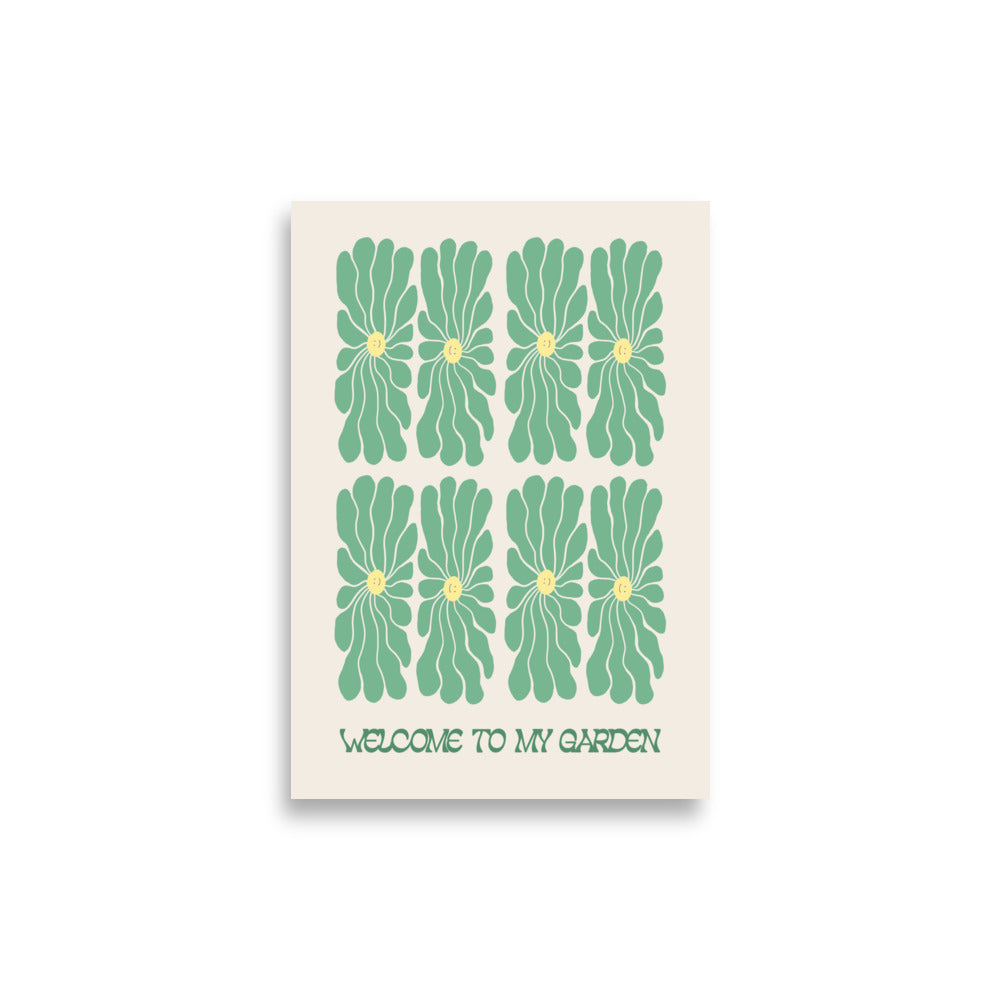 Welcome to my Garden - Green Daisy