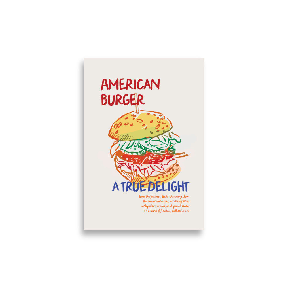 American Burger, A True Delight