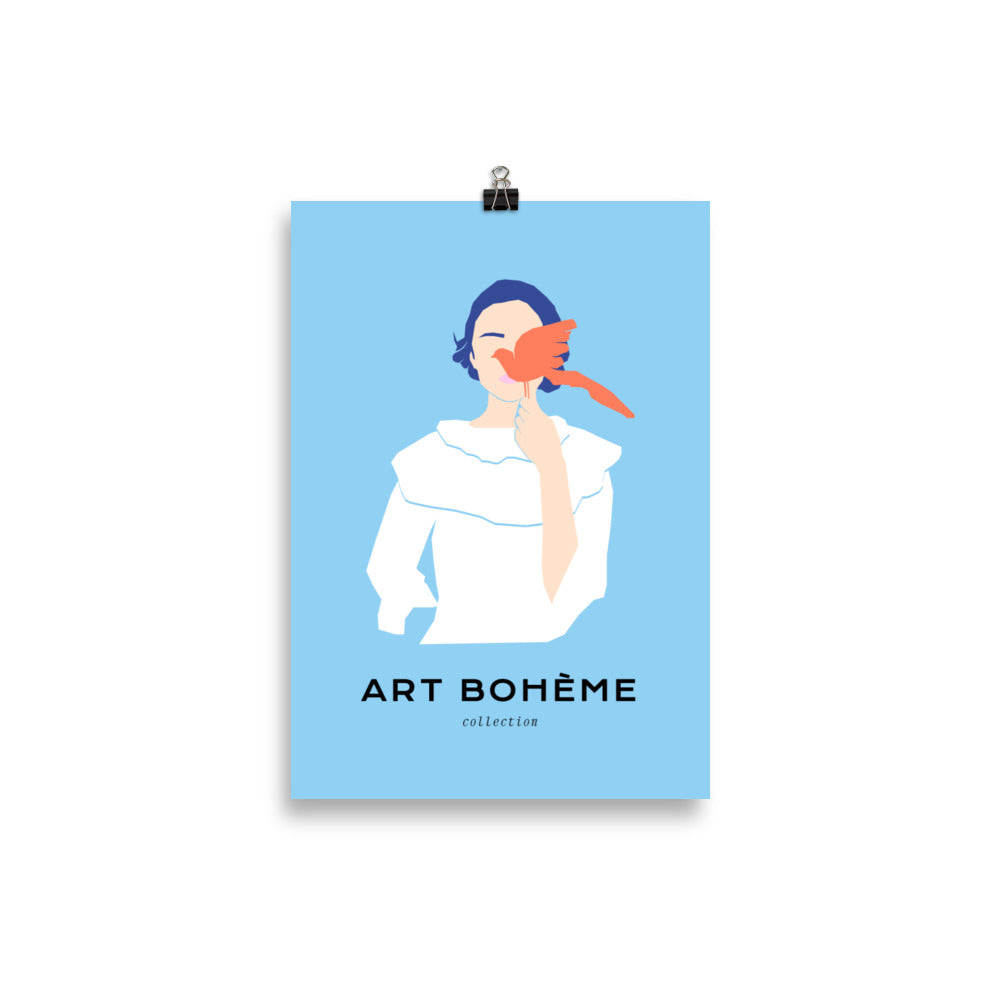 Lady with Bird