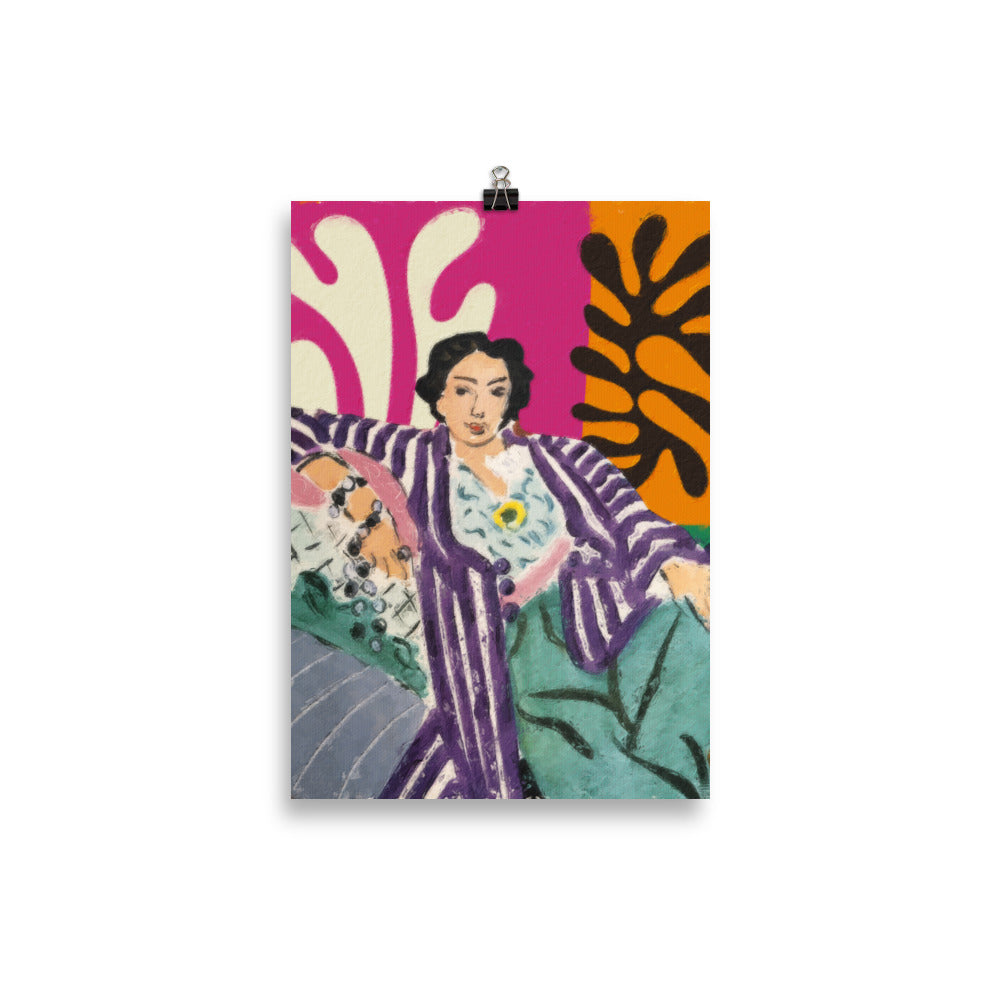Matisse - Woman in a purple coat