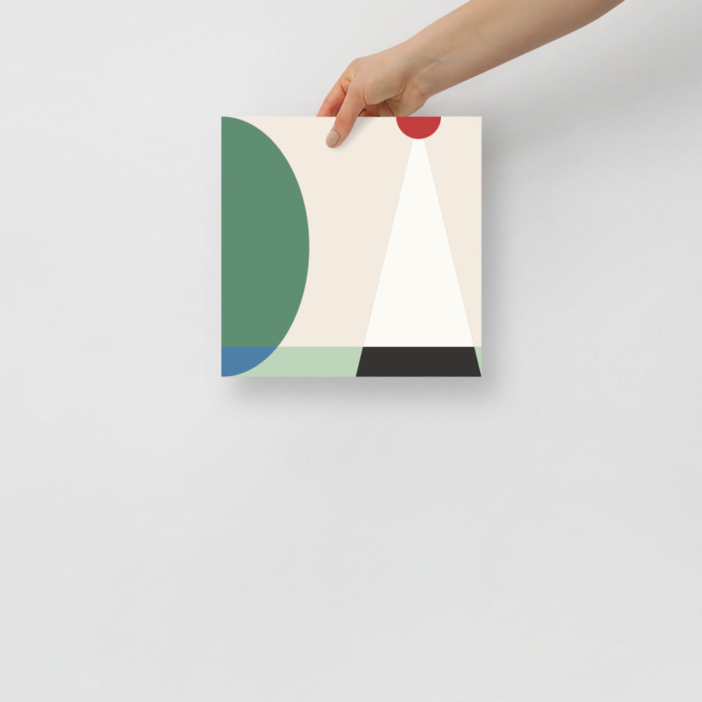 Japanese Scene Abstract Wall Art