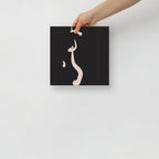 Croquis in Black 2 Wall Art