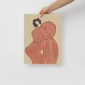 Orange Tracksuits Wall Art