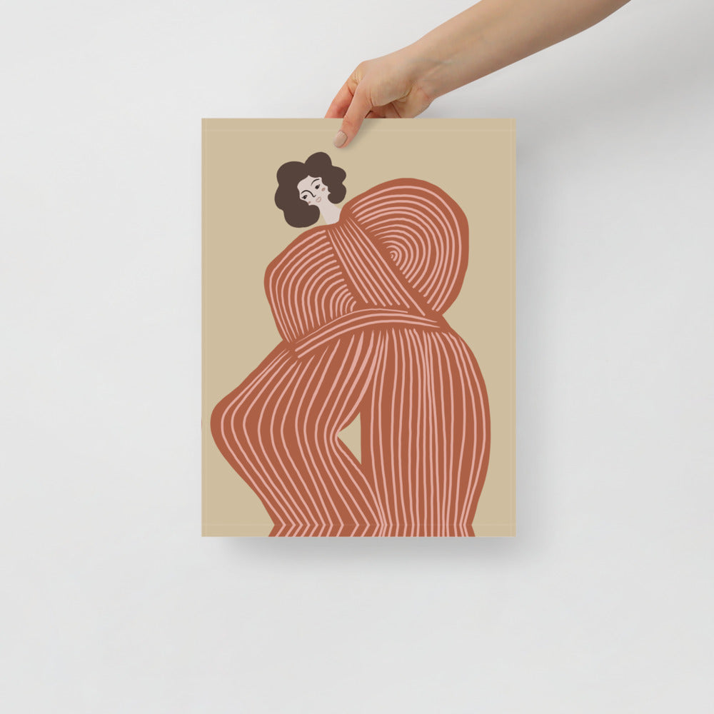 Orange Tracksuits Wall Art