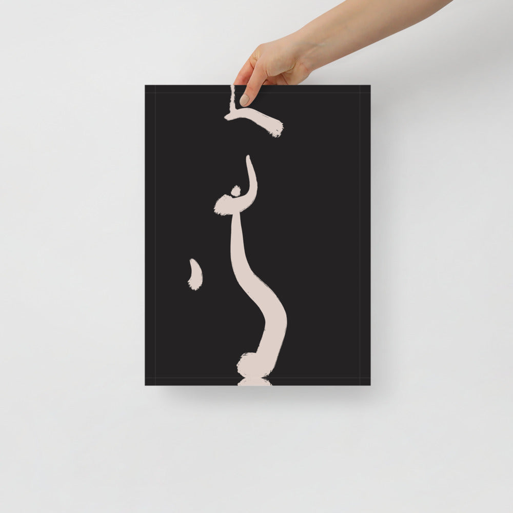 Croquis in Black 2 Wall Art