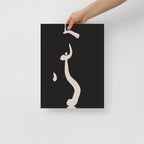 Croquis in Black 2 Wall Art