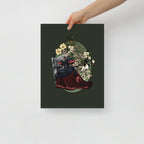 Cat Queen Dark Green