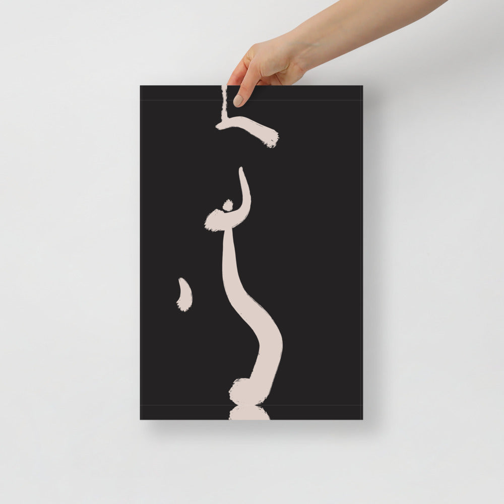 Croquis in Black 2 Wall Art