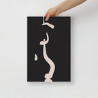 Croquis in Black 2 Wall Art