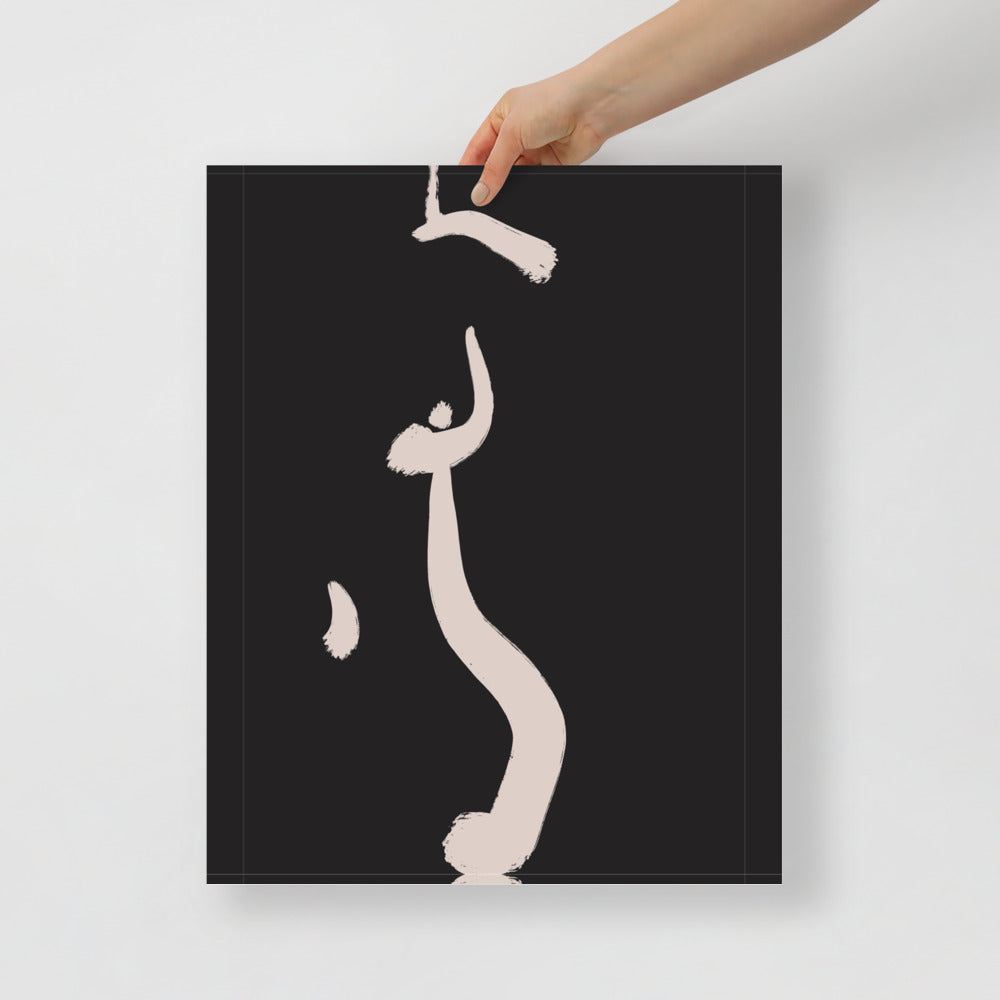Croquis in Black 2 Wall Art