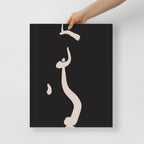 Croquis in Black 2 Wall Art