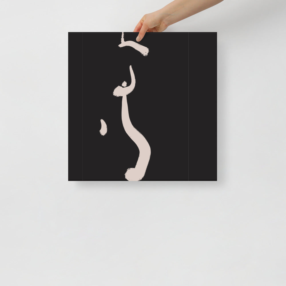 Croquis in Black 2 Wall Art