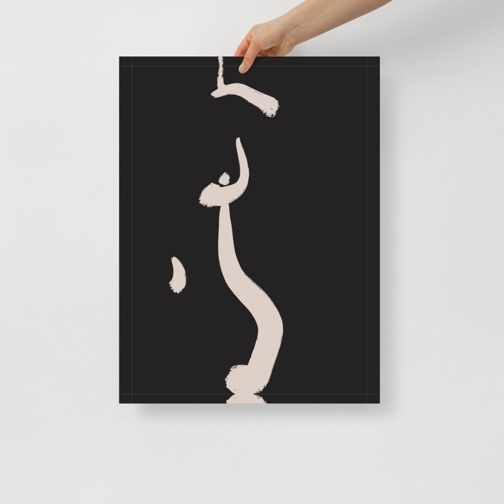 Croquis in Black 2 Wall Art