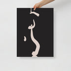 Croquis in Black 2 Wall Art