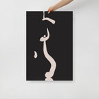 Croquis in Black 2 Wall Art