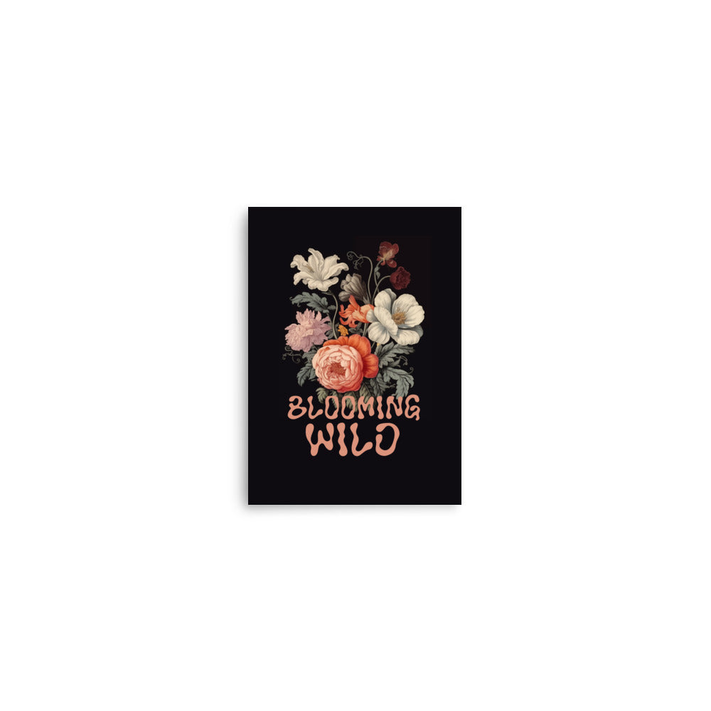 Blooming Wild - Black