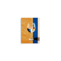 A glass of wine