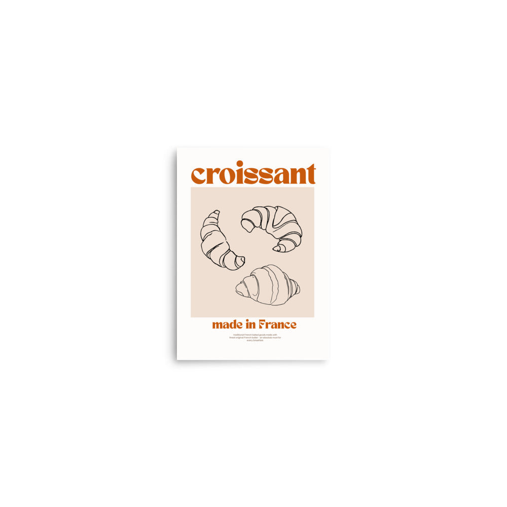 Croissant, made from France